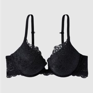 Set of 2 Hello Sugar push up bras black lace 32C only worn a handful of times